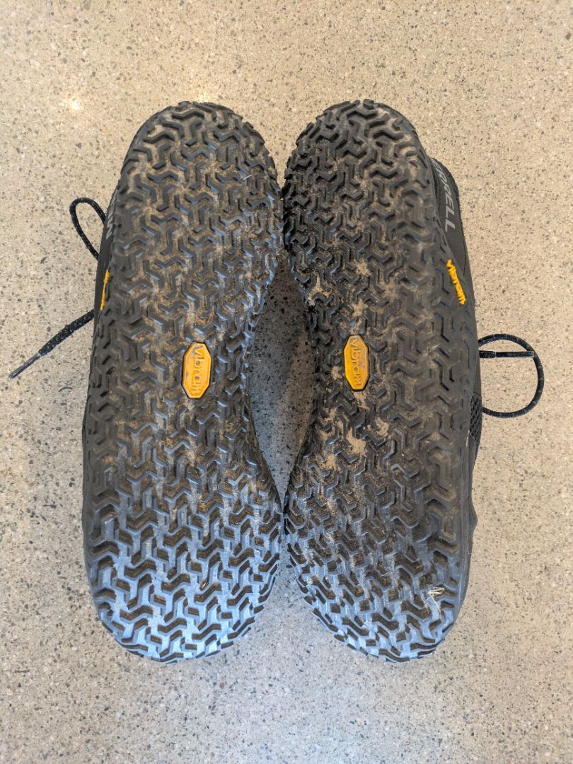 Black Merrell Trail Glove 7, EU 43.5
