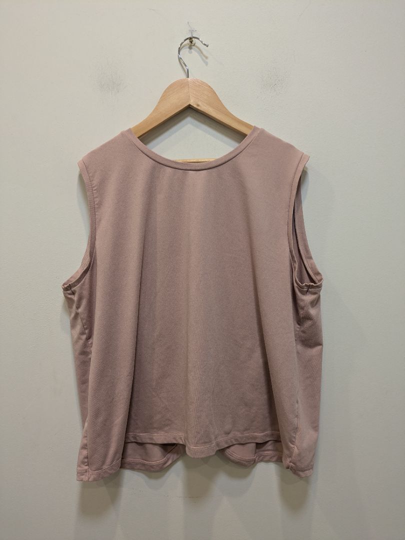 Pink Aim'n Split Back Tank, Estimated L