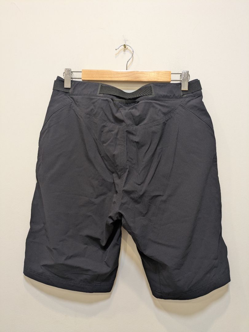 Black Macpac Trekker Shorts, 12