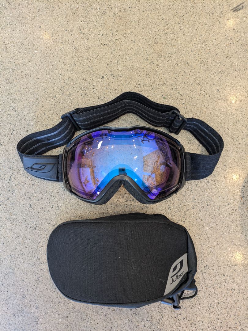 Black Julbo Ski Goggles