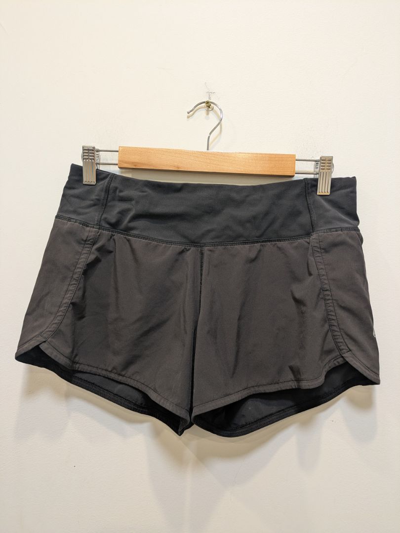 Grey Lululemon Running Shorts, 6