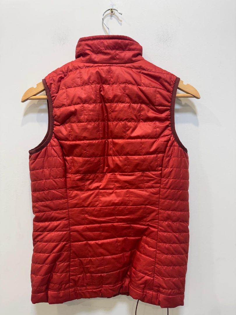 Red Patagonia Nano Puff vest, XS