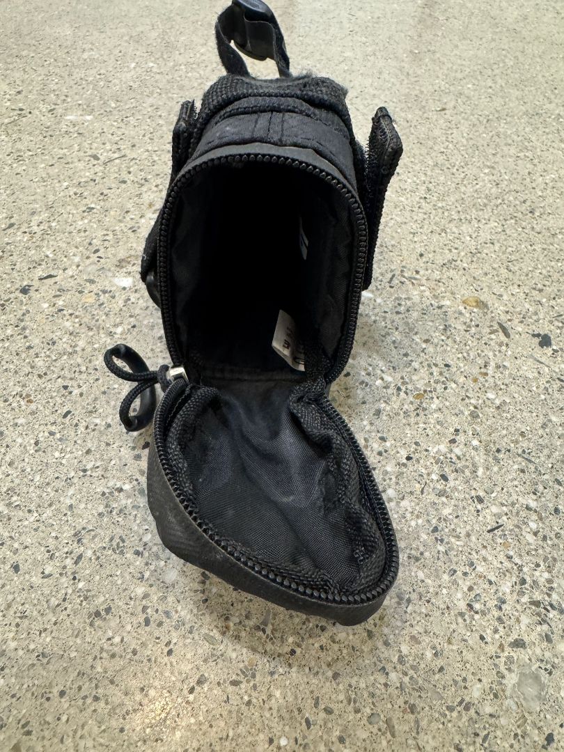 Black Lezyne Saddle bag