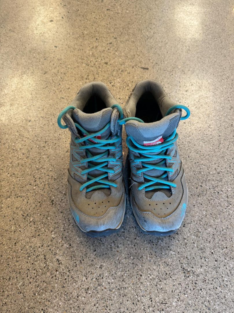 Grey The North Face HydroSeal hiking boots, EU 37