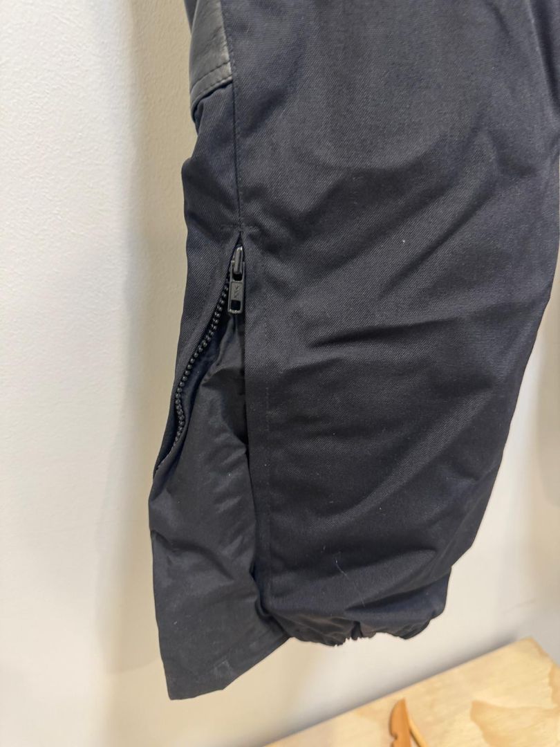 Black Nibo Motorcycle Pants, L