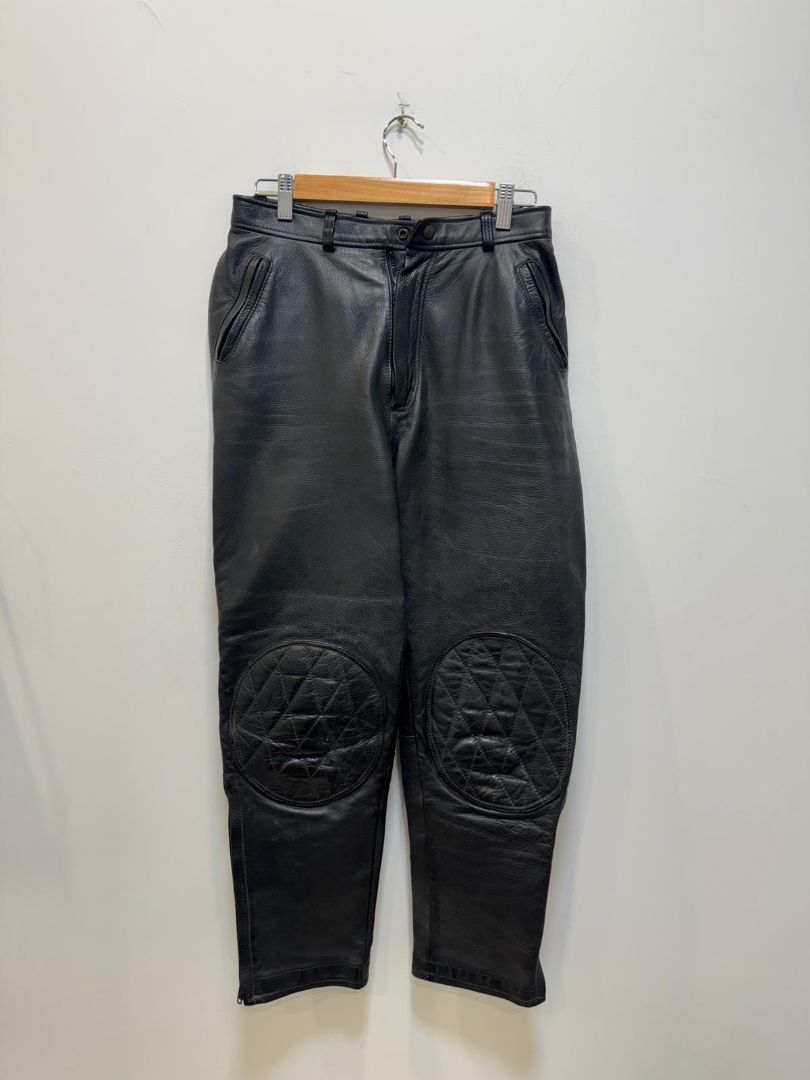 Black  Leather Pants, S