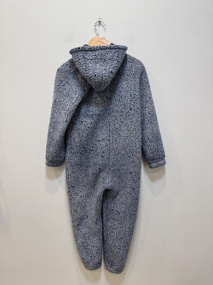 Grey Hunting & Fishing Fleece Jumpsuit, 6 / S