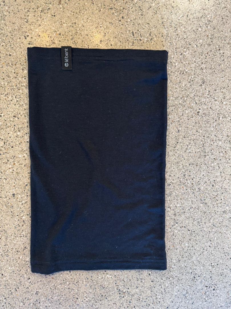 Black Le Bent Le Bent Black Neck Warmer Thin, One Size
