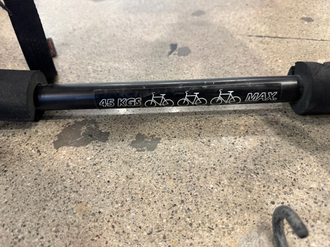 Black Uni-Grip Adjustable Bike Carrier