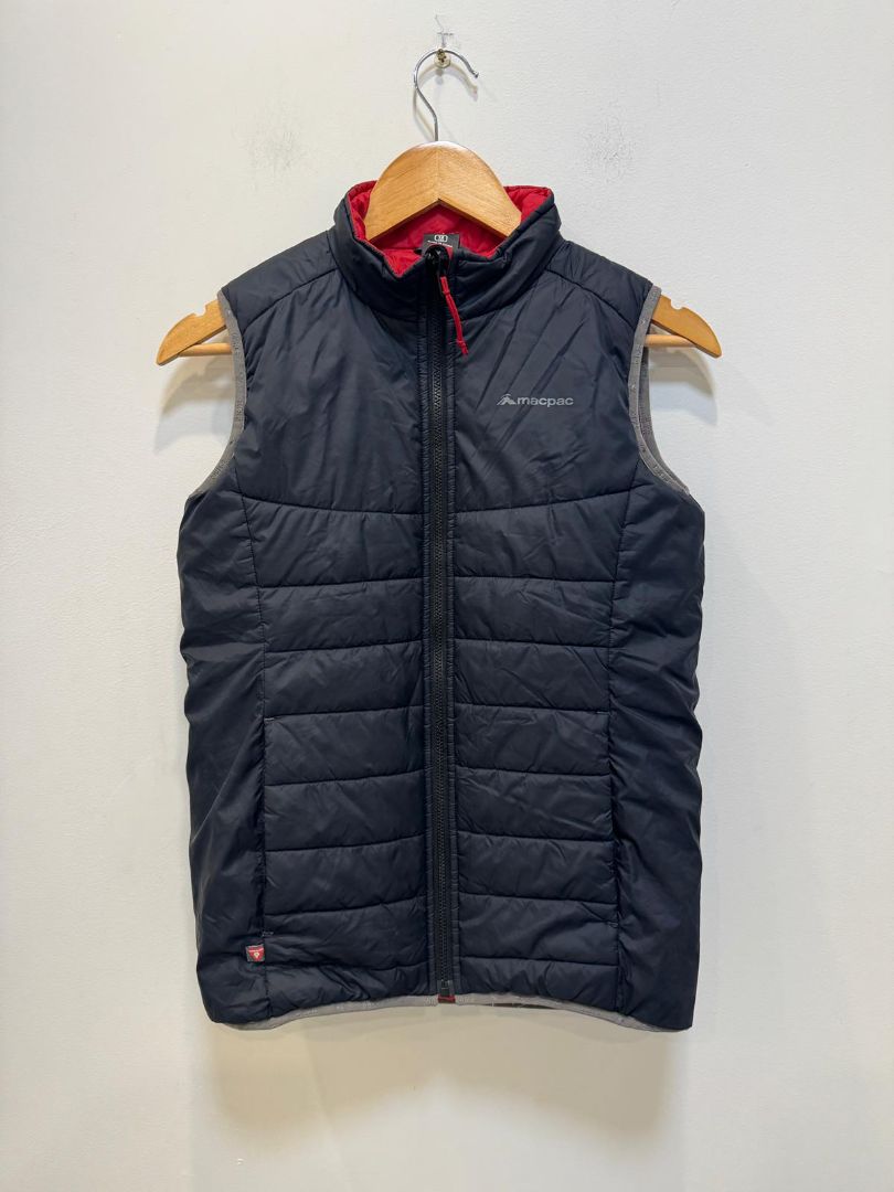 Blue Macpac Reversible Vest, 12 years
