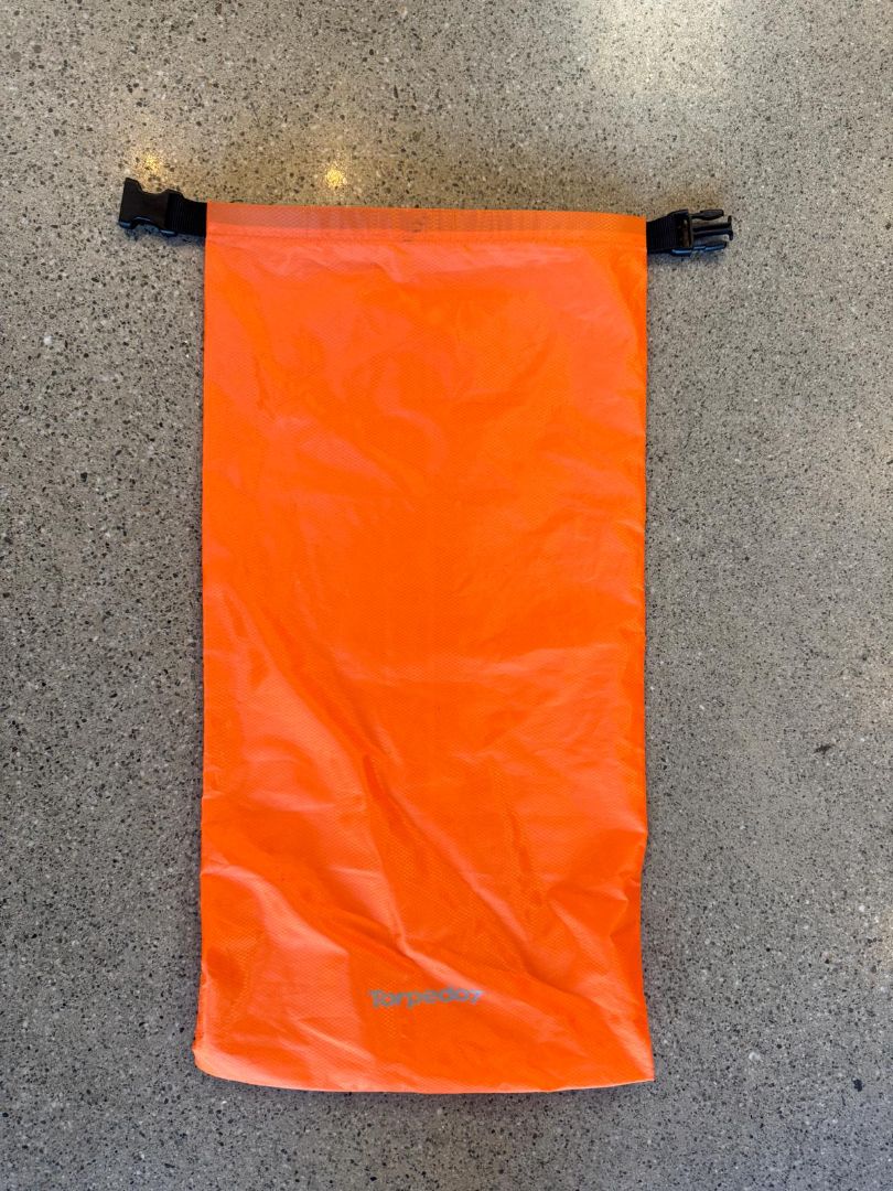 Orange Torpedo7 Stash Bag, S
