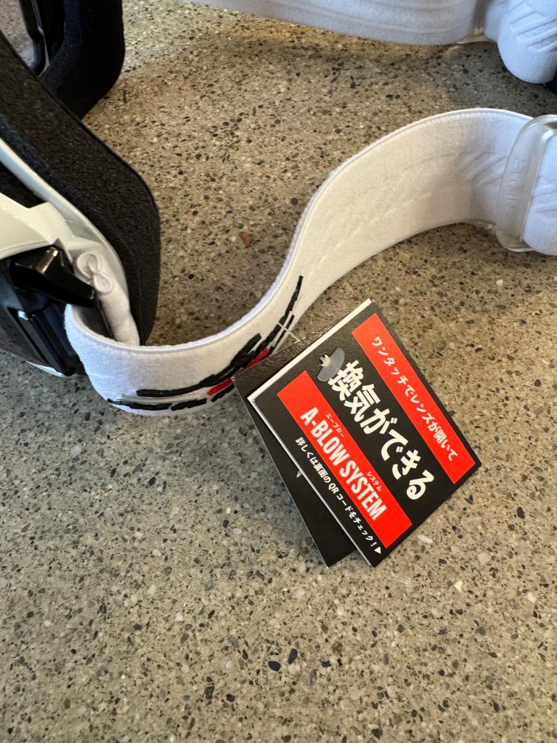 White Swans Ski Goggles