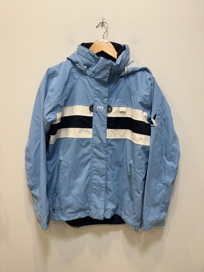 Light Blue Helly Hansen Ski Jacket, Women’s S