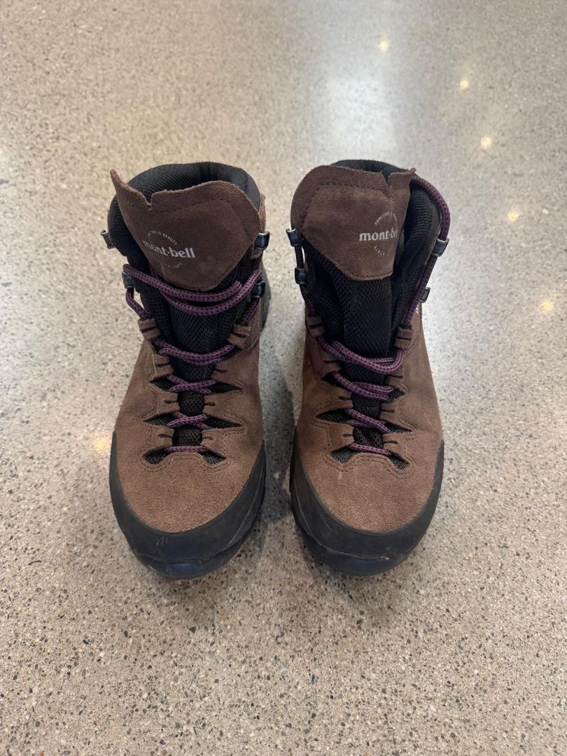 Brown Montbell Gore-Tex Hiking Boots, UK 7