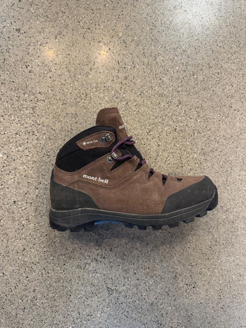 Brown Montbell Gore-Tex Hiking Boots, UK 7