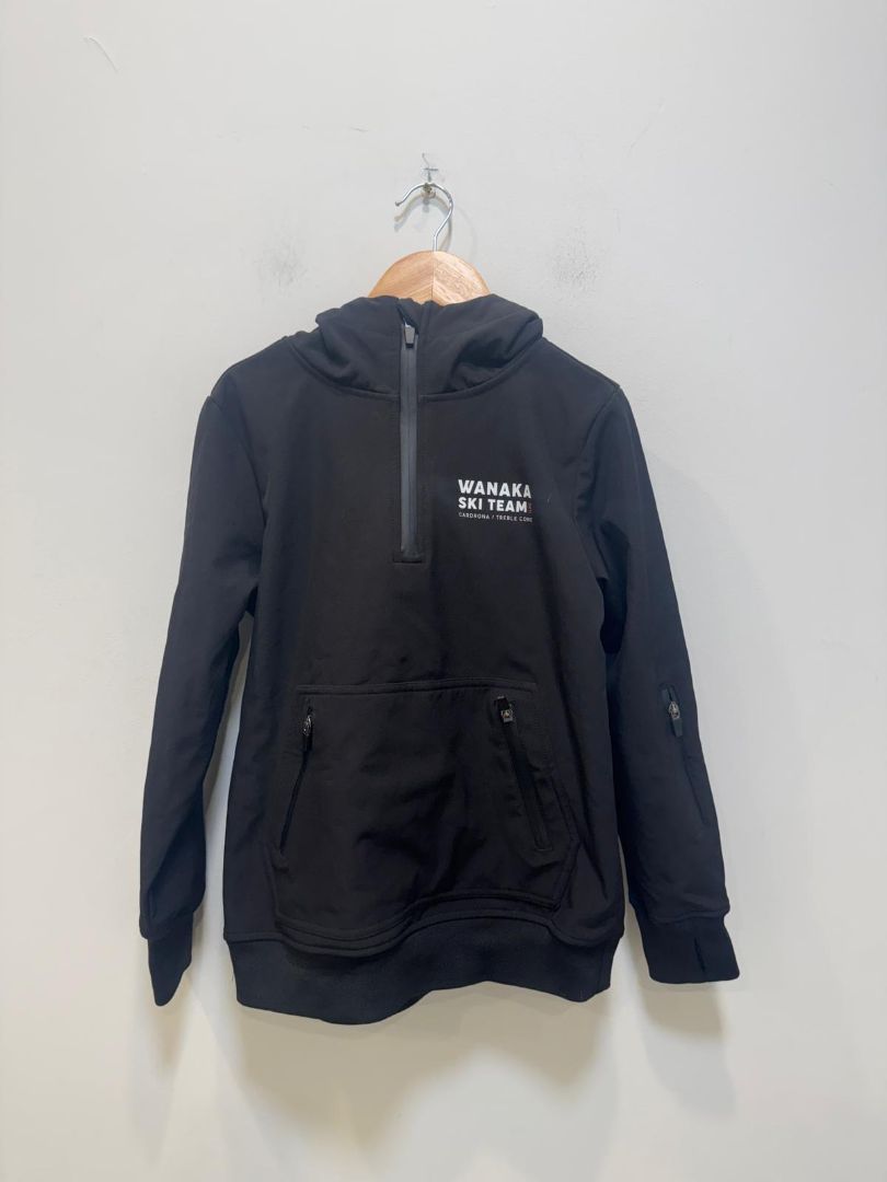 Black Wanaka Ski Team Jacket, Kids 10