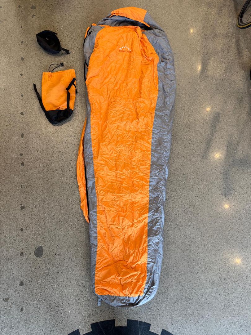 Orange Campsor Sleeping Bag