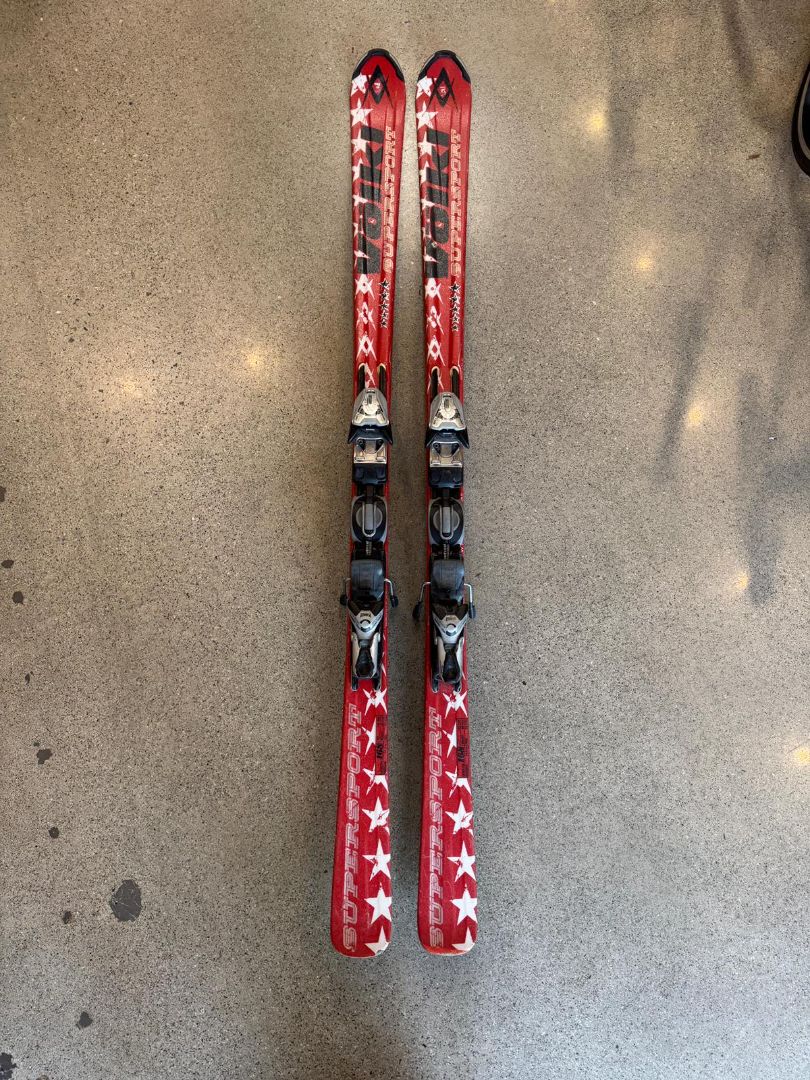 Red Völkl Supersport, 168cm