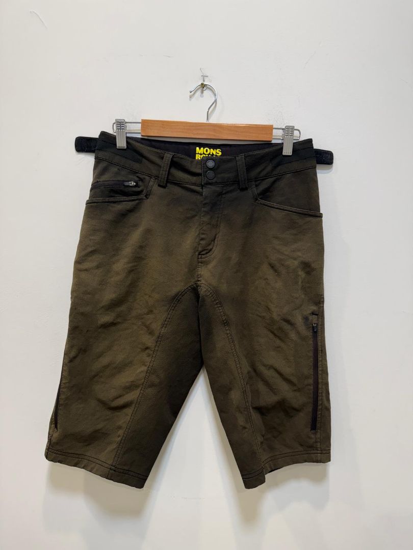 Brown Mons Royale Bike Shorts, S