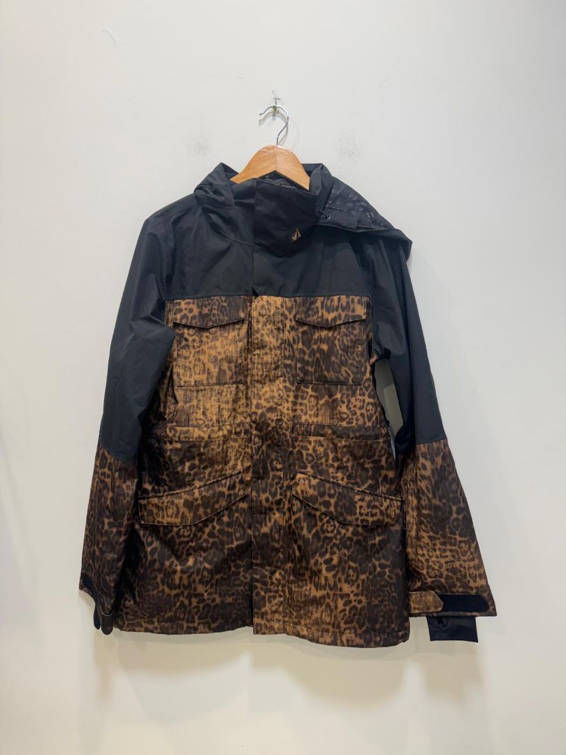 Leopard Volcom Gore-Tex Jacket, Women's L