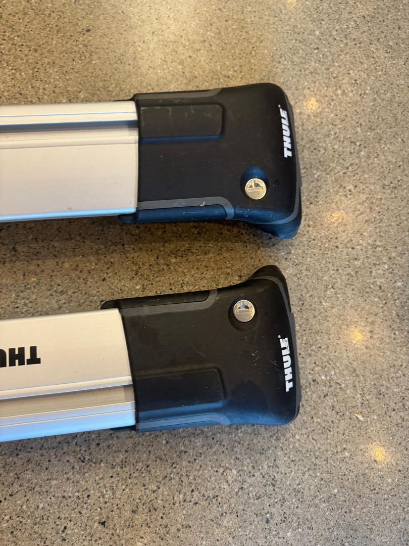 Silver Thule Roof Racks