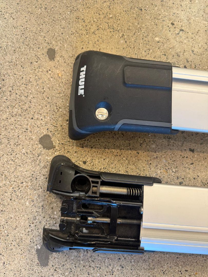 Silver Thule Roof Racks