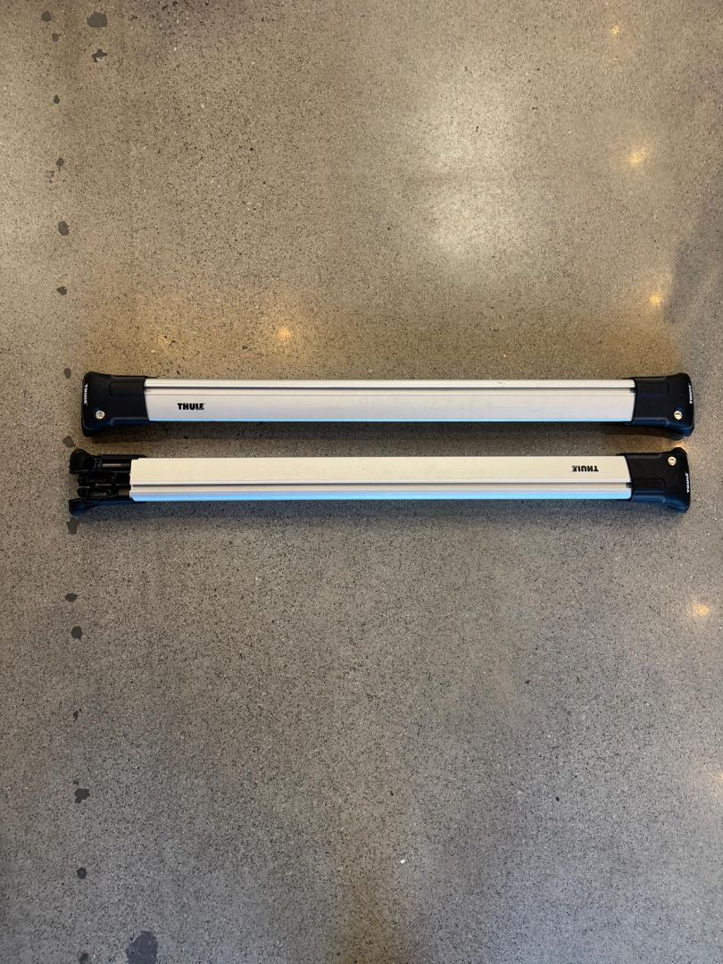 Silver Thule Roof Racks