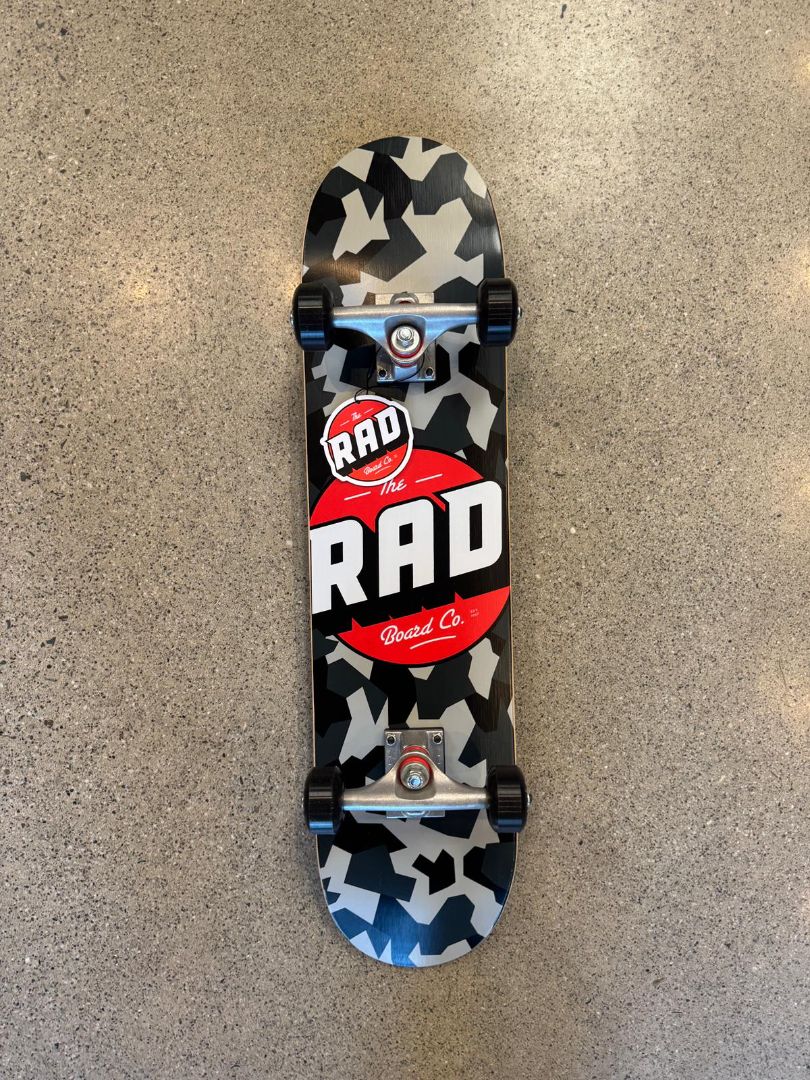Rad Board Co Complete Skateboard, 7.25