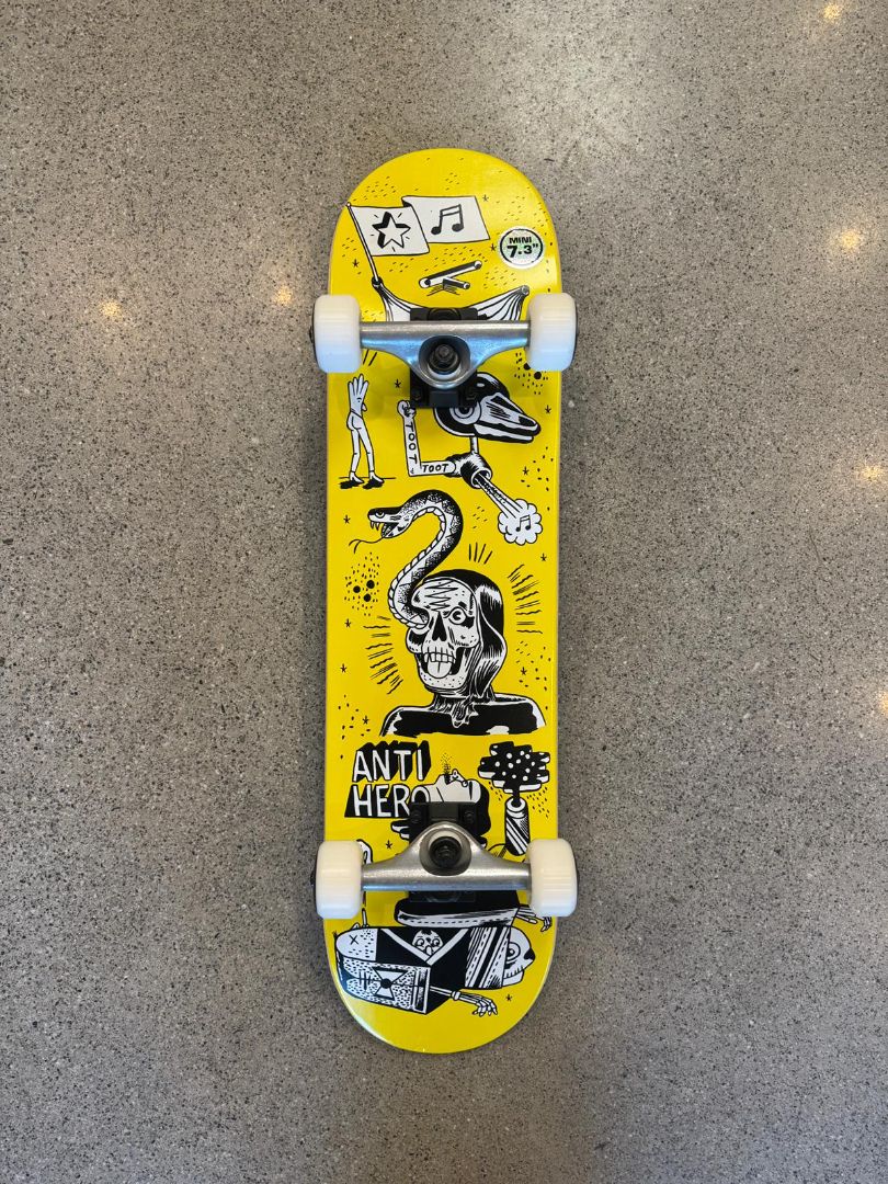 Anti Hero Complete Skateboard, 7.3