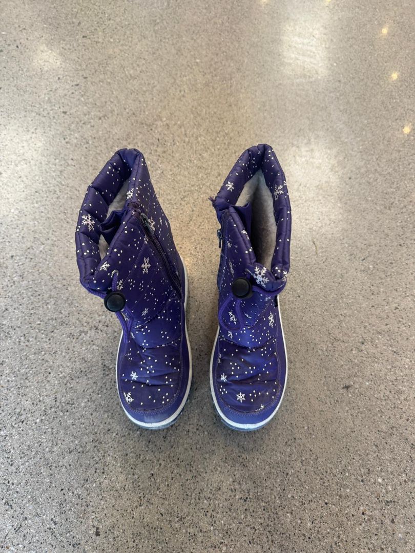 Purple 37 South Snow Boots, 32
