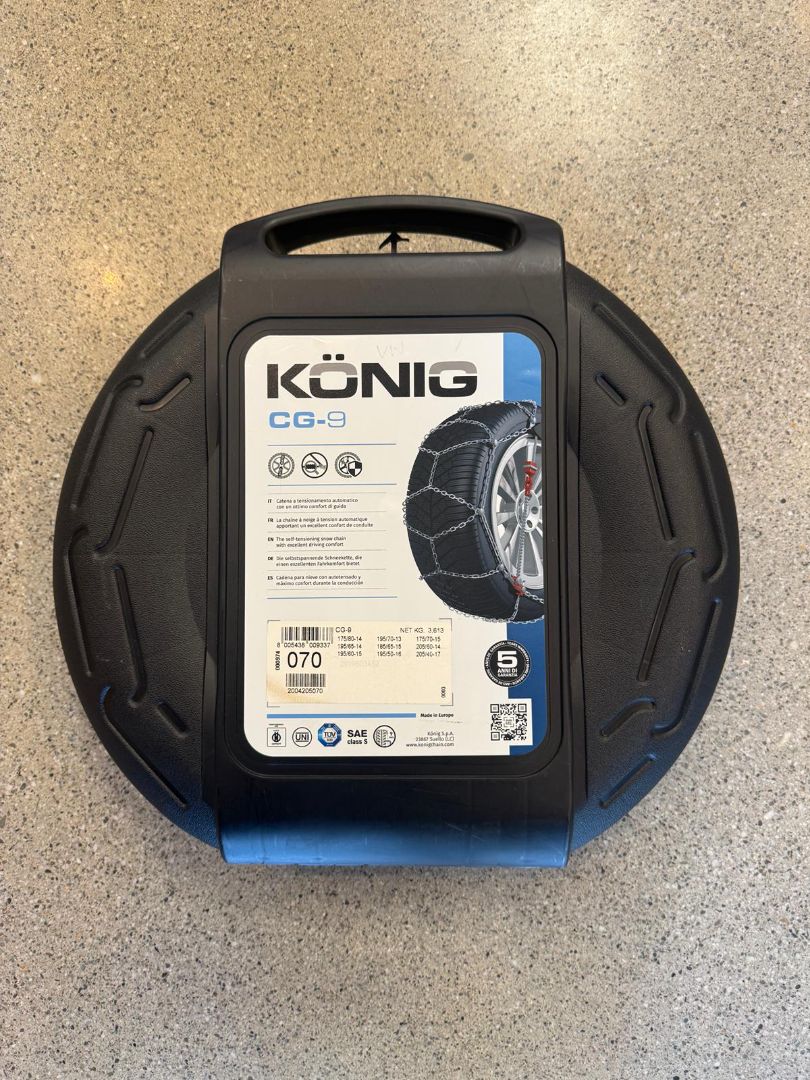Black Konig CG-9 Snow Chains