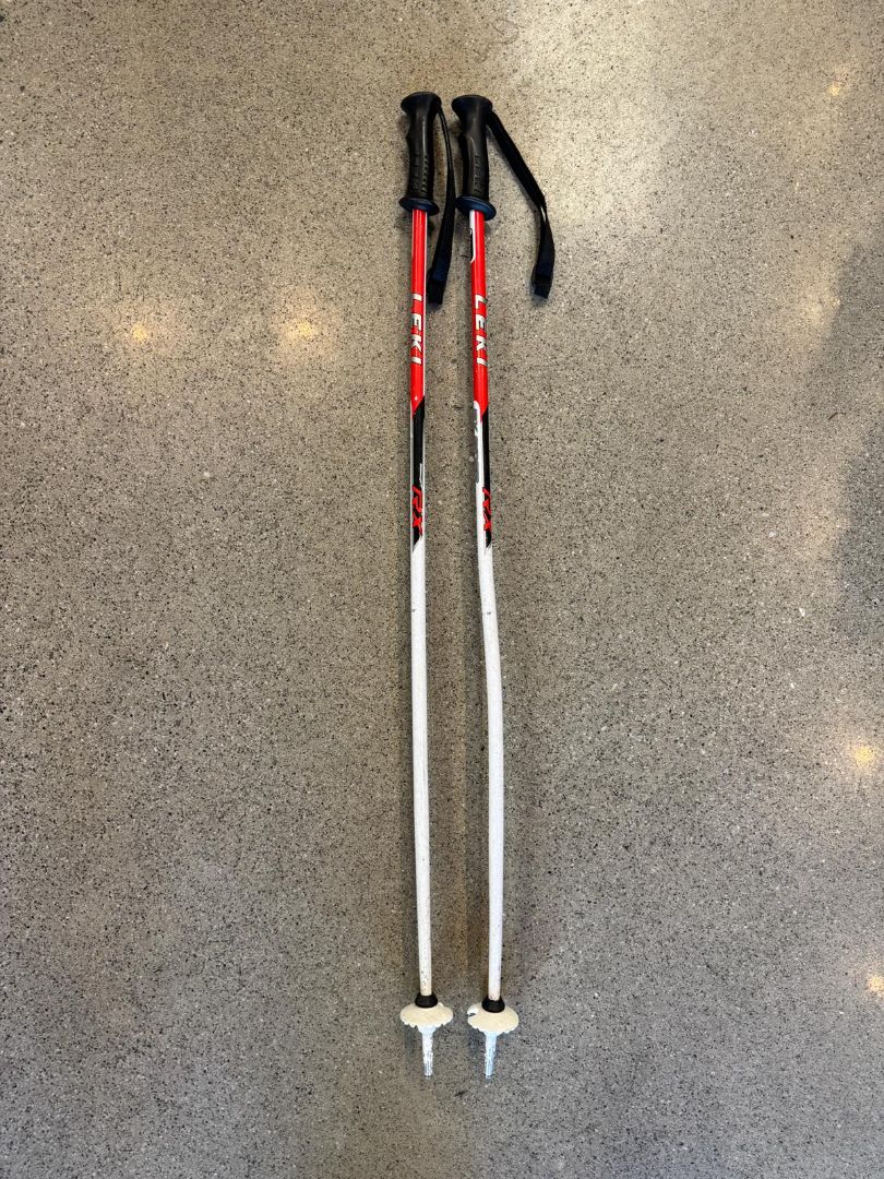 Red Leki Junior Poles