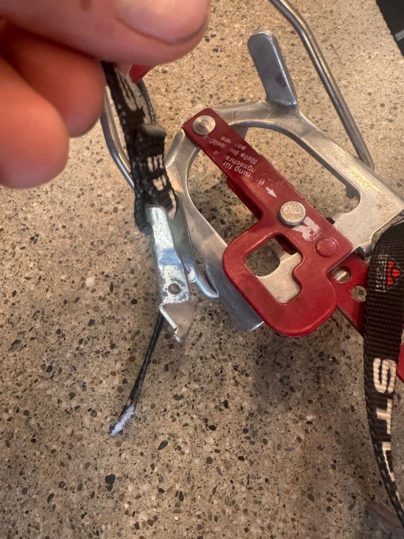 Red Stubai 10-point Crampons