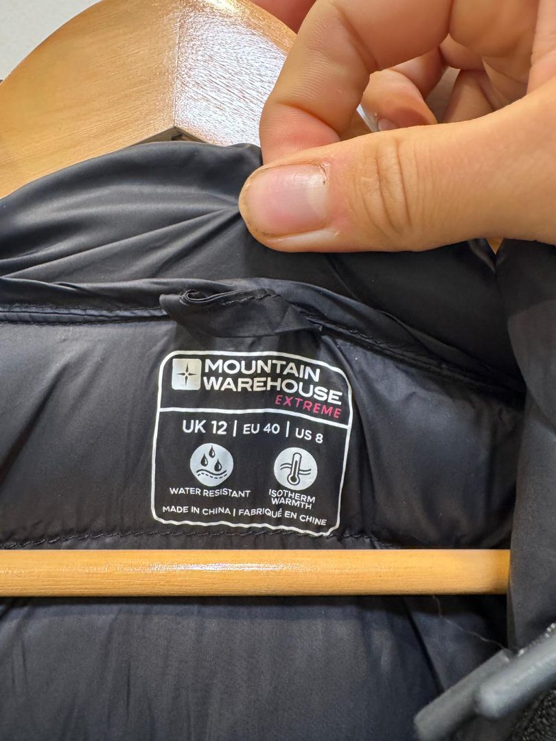 Black Mountain Warehouse Waterproof coat, UK 12 / EU 40