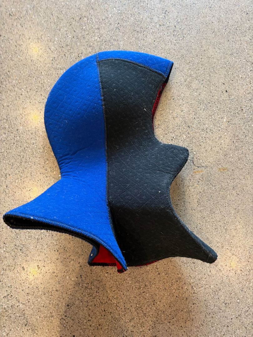 Blue  Neoprene Diving Hood, Unknown