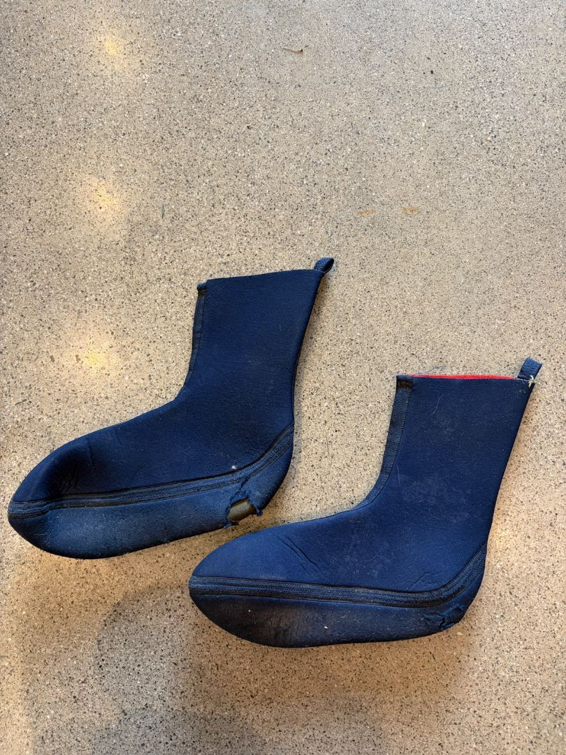 Navy  Neoprene Diving Socks, Unknown