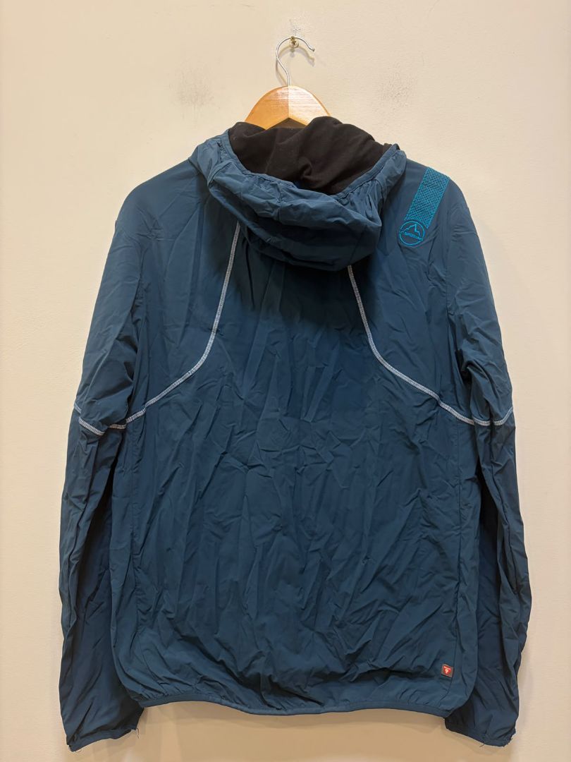 Blue La Sportiva Hybrid Insulated Hooded Jacket, EU L/50 (US M)