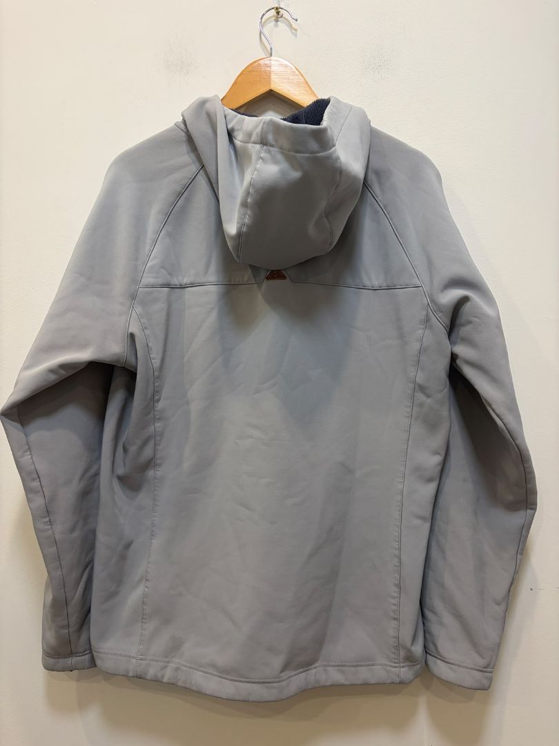 Grey Kathmandu Hooded Softshell Jacket, L