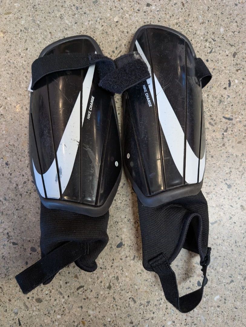 Black Nike Football Shin Guards, Small