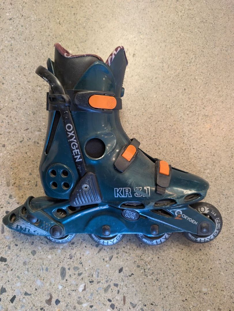 Green Oxygen KR 3.1 inline skates, 26.5