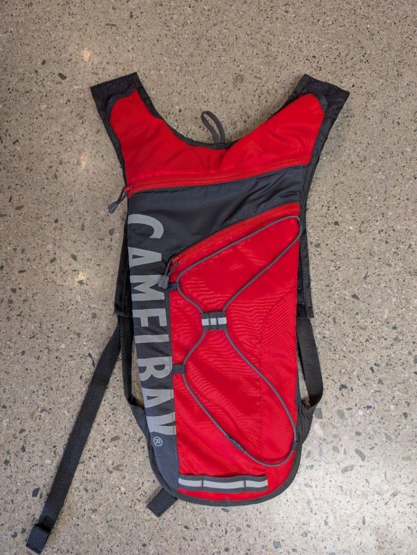 Red CamelBak Hydration Pack