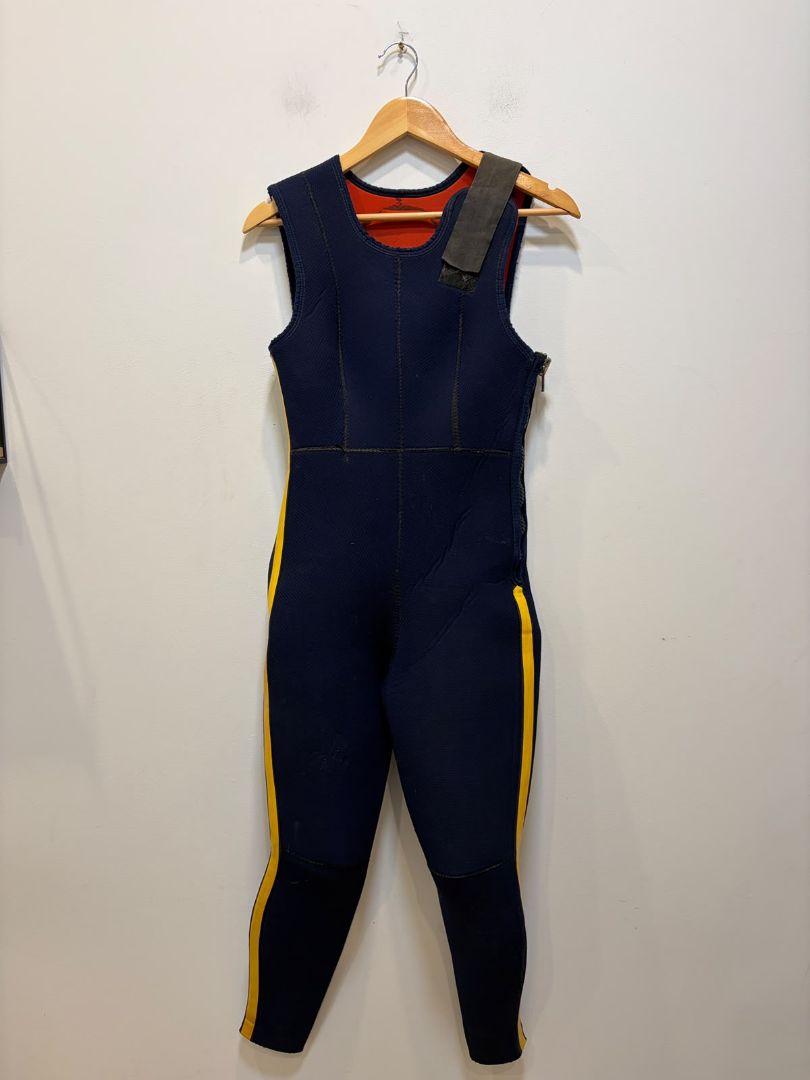 Navy Aquarius Two-Piece Diving Wetsuit, XS/S (estimated)