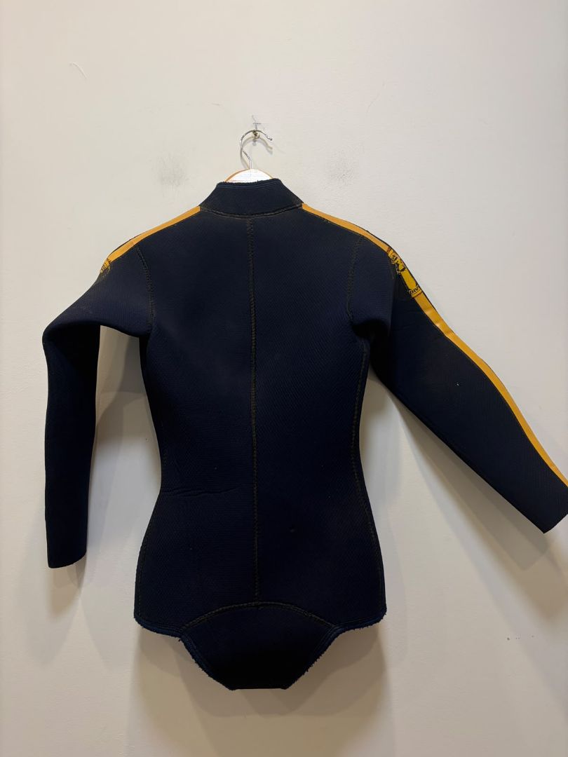 Navy Aquarius Two-Piece Diving Wetsuit, XS/S (estimated)