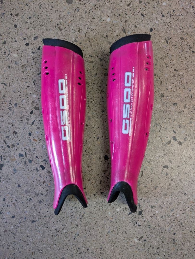 Pink Grays G500 Shin Guards, Small