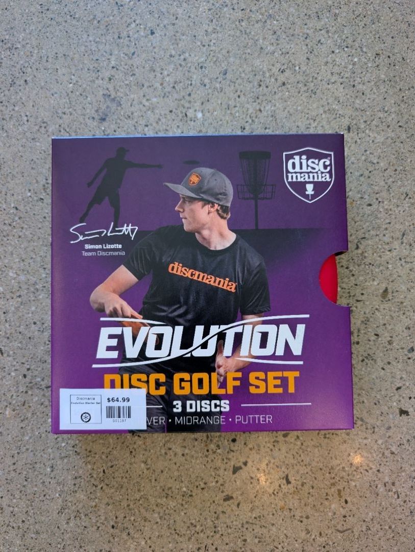 Discmania Evolution Starter Set